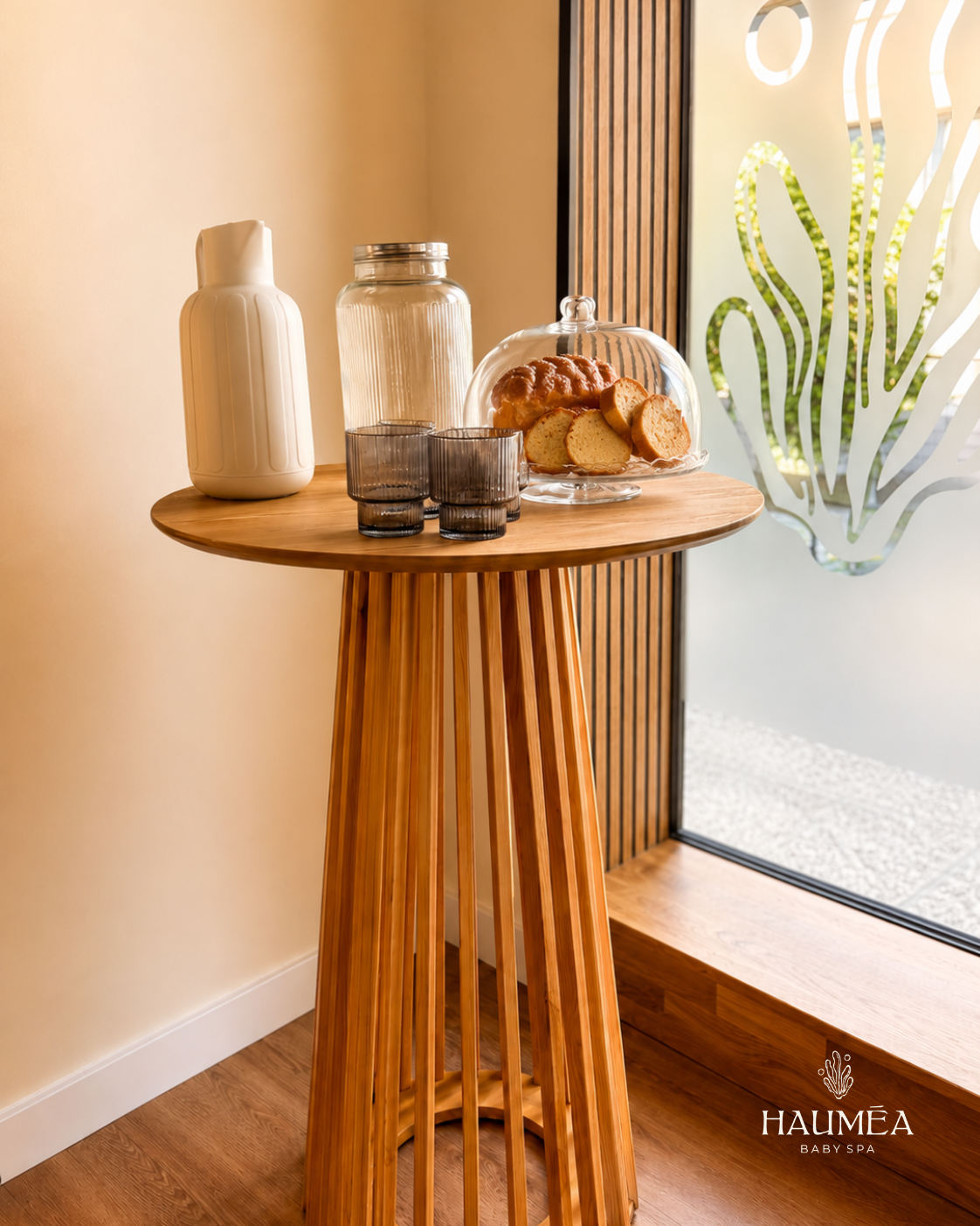 La brioche maison et la tisane, après le soin — Hauméa Baby Spa Clermont-Ferrand